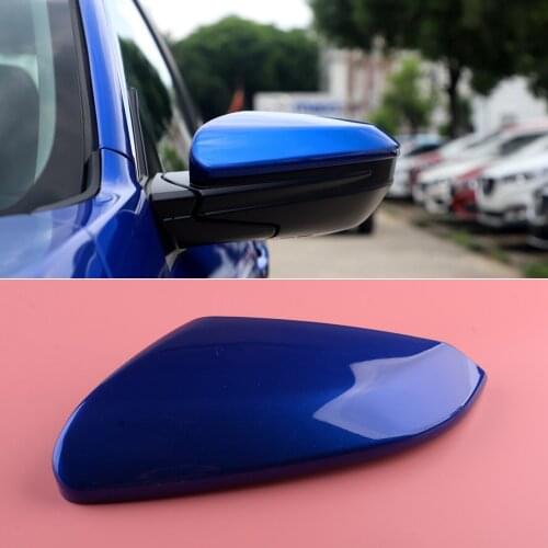Blue Left Driver Side Rearview Mirror Cap Cover Fit For Honda Civic 10th 2016 2017 2018 2019 2020 76251TBAA11ZF