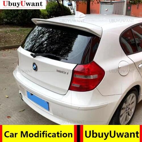 UBUYUWANT 1 Series E87 E81 Rear Spoiler Carbon Fiber Spoiler Wing For BMW E87 2004 - 2011 116i 118i 120i 125i 130i135i M125 M135