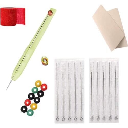 Tattoo Needles Set 3RL / 5RL Needles for Tattoo DIY Hand Poke Tattoo Stick Tattoo Accessories Body Art