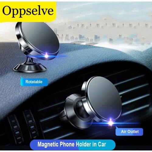 Universal Magnetic Car Phone Holder Air Vent Mount Magnet Cell Phone Stand For iPhone X 8 7 9 XS Max Samsung Note 8 9 S10 S9 S8