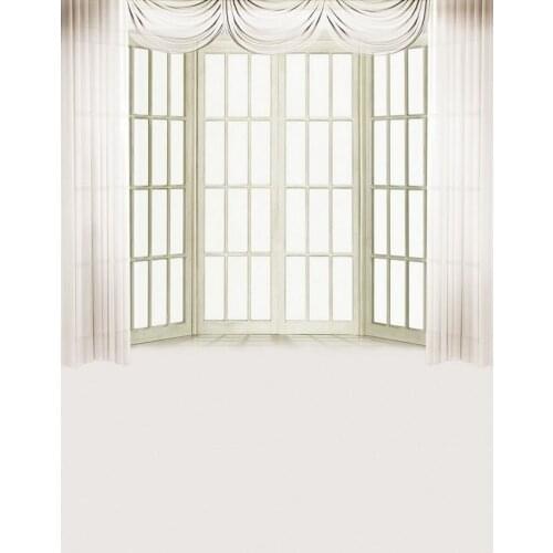 French window background for wedding photo vinyl simple photography backdrops for photographer studio props backdrops S-2344