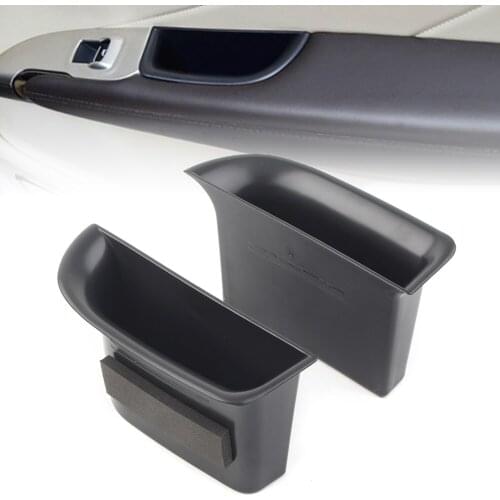 2PCS Car Rear Door Storage Box Organizer Container Holder For Lincoln MKC 2013-2018 Left Driver