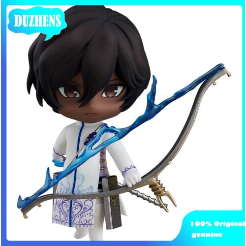 100% Original genuine Fate Grand Order Arjuna Q version figma Action Figure Anime Figure Model Toys Figure Collection Doll Gift
