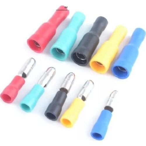100PCS 50pcs Female 50pcs Male Male and female insulated connection terminal wire fast connector FRD2 MPD2-156