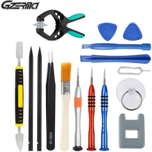 16 In 1 Spatula Opening Tools Phone Repair Kits Magnetizer Demagnetizer Tool Screwdriver Set For Smartphone Repair Hand Tools