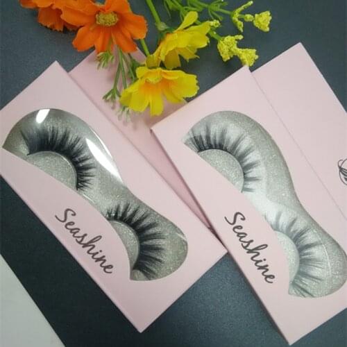 20 Pairs Wholesale 3D Silk Strip False Eyelash Private Label False Lashes Eyelash Mink Lashes Custom Packaging Free Shipping