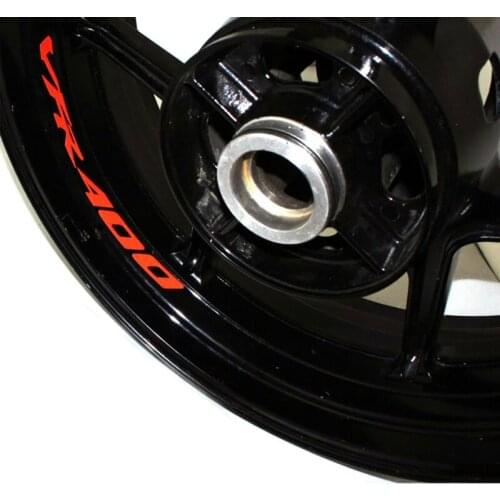 Seven colors 8X CUSTOM INNER RIM DECALS WHEEL Reflective STICKERS STRIPES FIT HONDA VFR 400