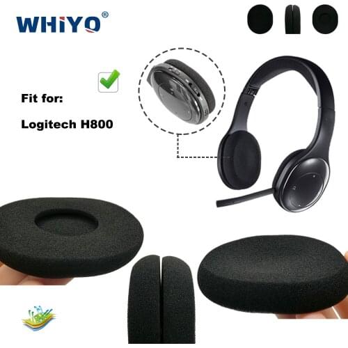 Ear Pads Replacement Sponge Cover for Logitech H800 H 800 H-800 Headset Parts Foam Cushion Earmuff Pillow