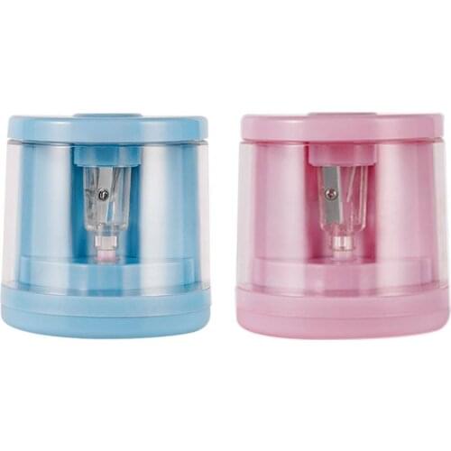 Automatic Electric Pencil Sharpener Time-Saving School Stationery Supplies Desk Table Pencil Sharpener Office Accessories