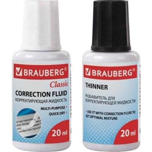 Корректирующая жидкость BRAUBERG China At AliExpress