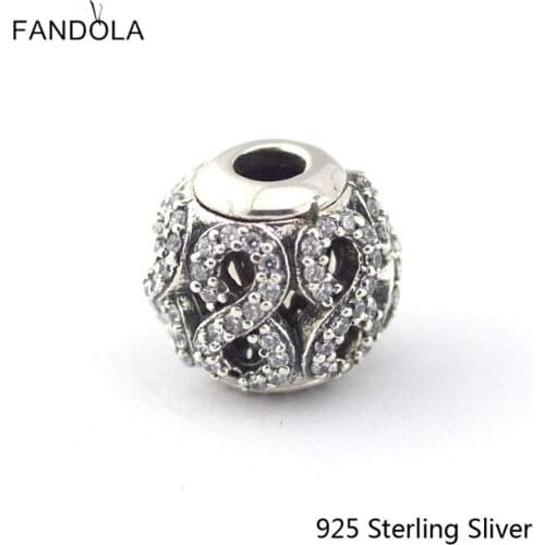 Essence Small Beads Fits Original Bracelet 100% 925 Sterling Silver Jewelry Dedication Original Charms CKK