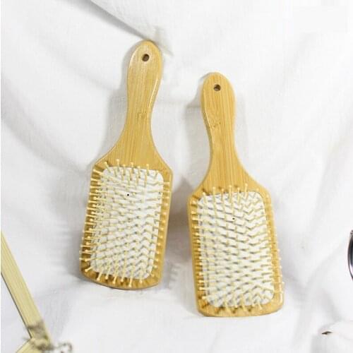 Send Gifts and Activities Reward The Bamboo Airbag Comb Bamboo Cushion Comb Massage Comb Does Not Hurt The Hair Hair Care Comb