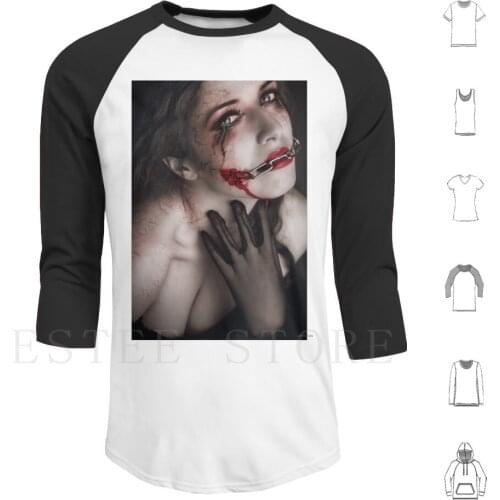 Chain Hoodies Gothic Goth La Esmeralda Zombie Girls Demon Devil Vampire Horror Creepy Bride Corpse Bride Sexy