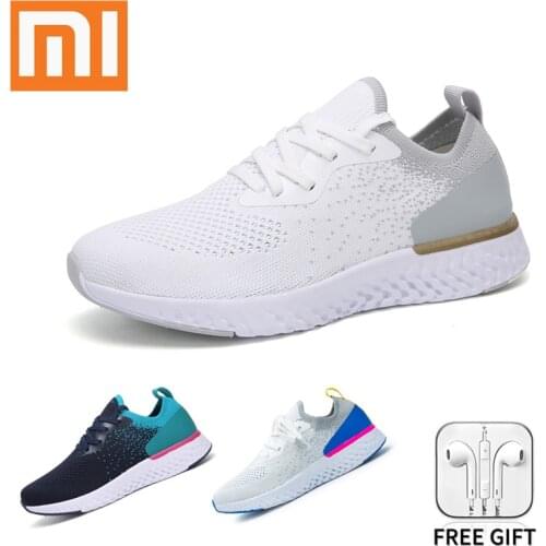 Xiaomi Youpin Outdoor Sneakers Platform Shoes Women Spring Fashion Lightweight Mesh Breathable Lace-Up Flats Female Size 36-41