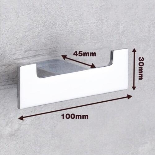 Robe Hooks Home Bathroom Copper Hooks Coat Hooks Metal Clothes Bathroom Accessories Double Hook