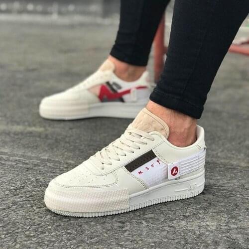 Wagoon WG018 Black White Male High Sole Shoes