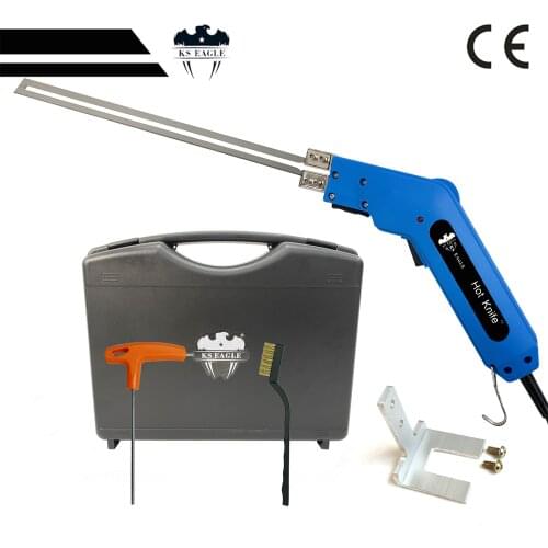 KS EAGLE 110V/220V 250W Hot Cutting Knife Polyethylene EVA Foam Electric Heating Knife Heat Knife Cutter 25 CM Blade