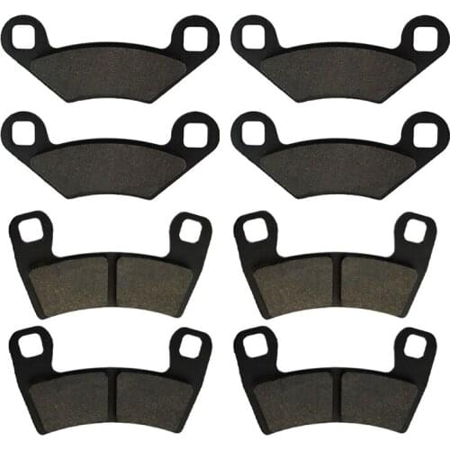 Motorcycle Front and Rear Brake Pads for POLARIS 800 Ranger 800RZR RAZOR 2008-2012