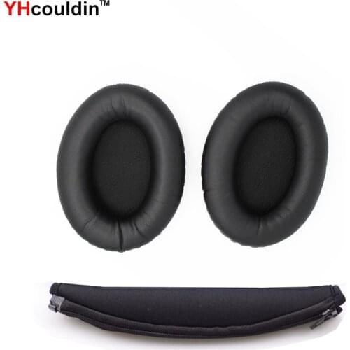 Replacement Earpads Ear Pad Cushion Muffs Repair Parts Compatible With Bose QC25 QC35