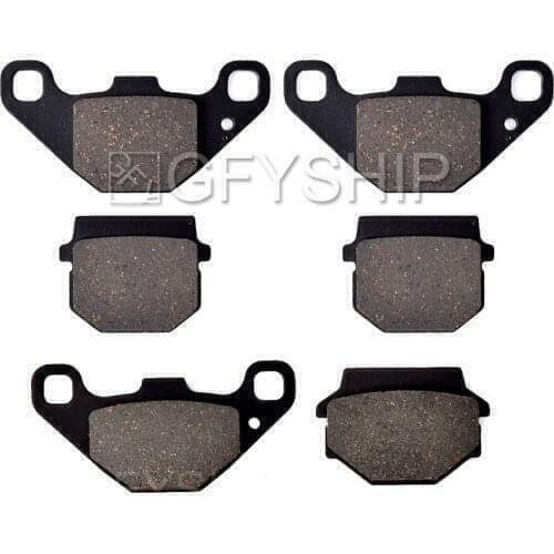 For TGB Blade 325 Quad 4x2 2007-2011 325 LE Quad 4x2 2008-2010 325SL Quad 4x2 2011 2012 Motorc Front Rear Brake Pads Brake Disks