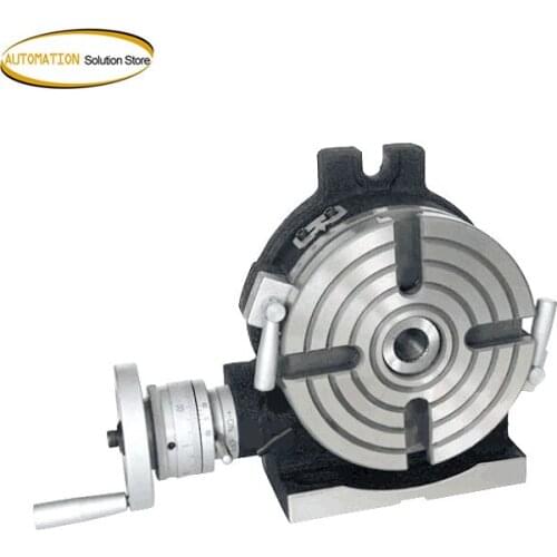 HV6 diameter 150mm vertical and horizontal dual purpose milling machine horizontal vertical rotary table high precision