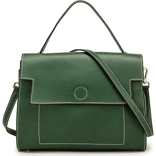 Womens bag female genuine leather Fashion Real Cow Leather women bag Women Leather Handbags Casual Brown Satchels bags