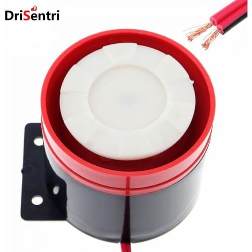 Black & Red 105dB Reversing Back up Alarm Horn Speaker for Motorcycle Car Vehicle New