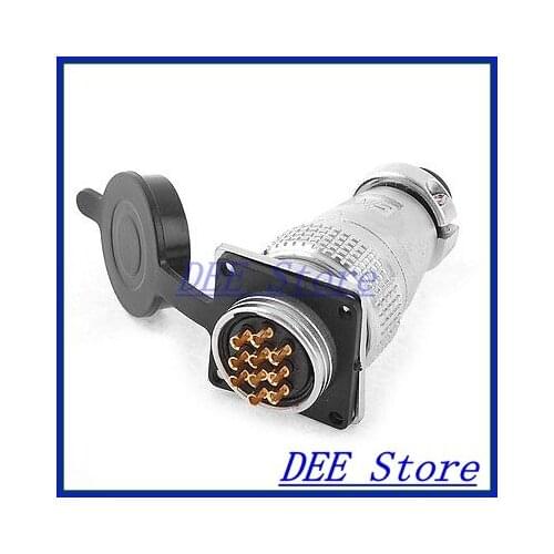 AC 400V 16A 10 Pin Electric Deck Aviation Connector Adapter Plug