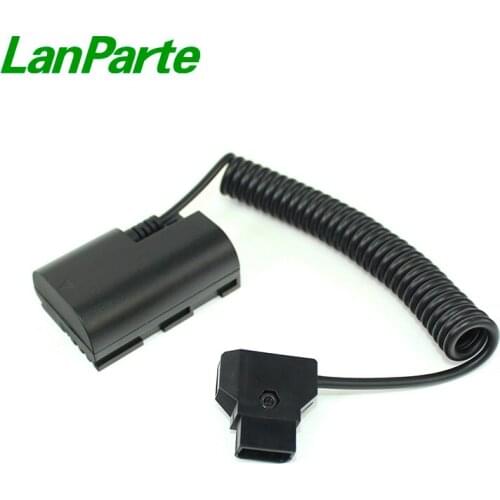 LanParte D-tap E6 Fixed Voltage Dummy Battery Pack for Canon 70D 6D Mark II IV 5D Mark II Camera