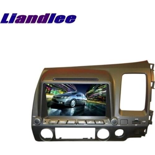For Honda Civic Right Hand Drive 2006~2011 LiisLee Car Multimedia TV DVD GPS Audio Hi-Fi Radio Original Style Navigation