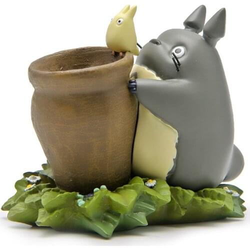 My Neighbor Totoro Kiki Kikis Delivery PVC Cat Action Figure Doll with Honey Pot Classic Resin Plastic Model