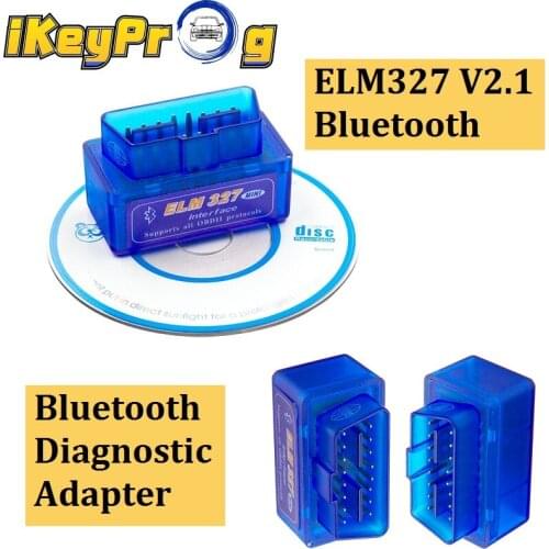 ELM 327 V2.1 Bluetooth OBD2 Auto Scanner ELM327 BT V2.1 Auto Diagnostic Tool Code Reader V2.1 Bluetooth Adapter
