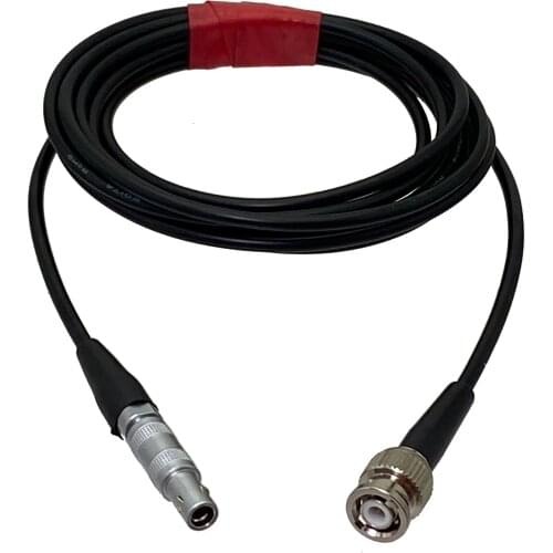 Cable FFA.00S 1PIN Q6-00 mini BNC-C5 male plug Connector for Ultrasonic Equipment Flaw Detector RG174 3FT~10M