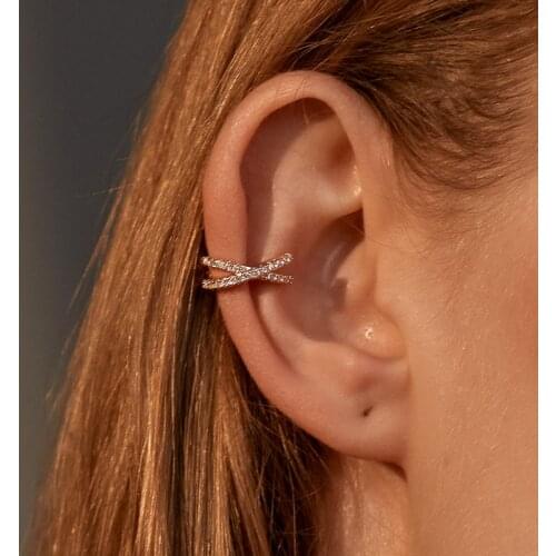 1PC Fashion Punk Metal Ear Cuff Ear Clip for Women No Pierced C Shape Geometric Small Earcuff Ear Wrap Earcuff Clips Jewelry