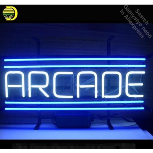 Neon Sign for ARCADE Custom Neon Bulbs sign handcraft Real Glass tubes Decorate Game Room lights personalized electronic signs
