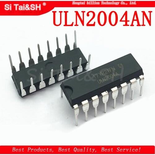 10PCS ULN2004AN DIP16 ULN2004A DIP-16 ULN2004 DIP ULN2004APG new and original IC