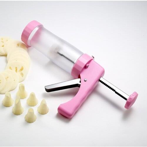 New Multifunctional Cookie Press Kit Cookie Press Making Gun Biscuits Cake Mold Cookie Press Maker Machine Dessert Decoration
