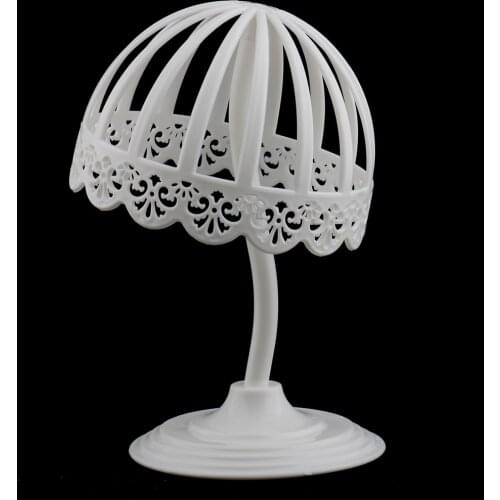 Plastic Baby Wig Hair Head Hat Cap Display Holder Stand Tool Storage Rack