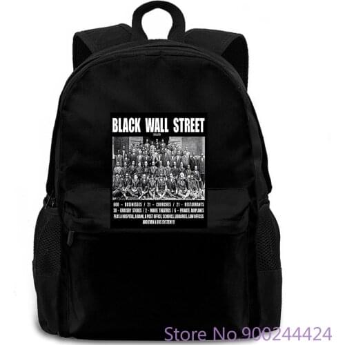 Black Wall Street Z Classic Men Round Collar Fashion Design Free Fashion Style backpack