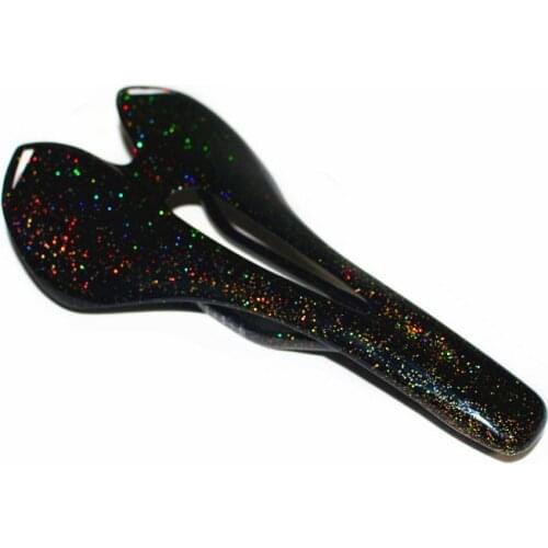 Color famous brand bicycle seat saddle carbon carbon fiber bicycle seat saddle pad handlebar seatpost fork 100G