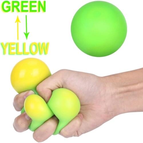 Squishy Antistress Stress Relief Change Colour Stress Balls For Kids And Adults Toy Relieves Anxiety And Stress Fidget Toys