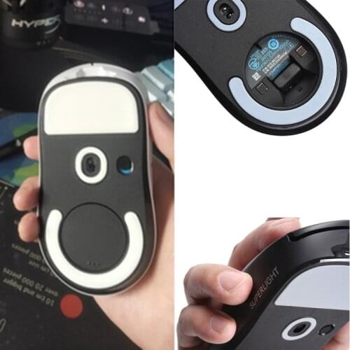 1 Pack Enhanced Esports Tiger Gaming Mouse Skates Mouse Feet For logitech G Pro X Superlight Mouse Glides Curve Edge Enhanced Ve