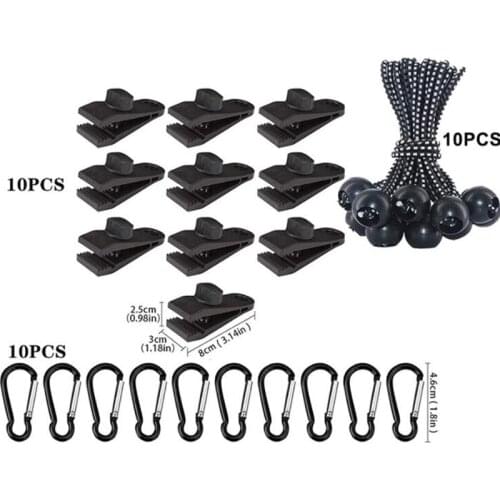 30 PCS Stainless Steel Carabiner Clip Spring-Snap Hook M4 1.8 Inch Heavy Duty Carabiner Clips for Keys Swing Set Camping