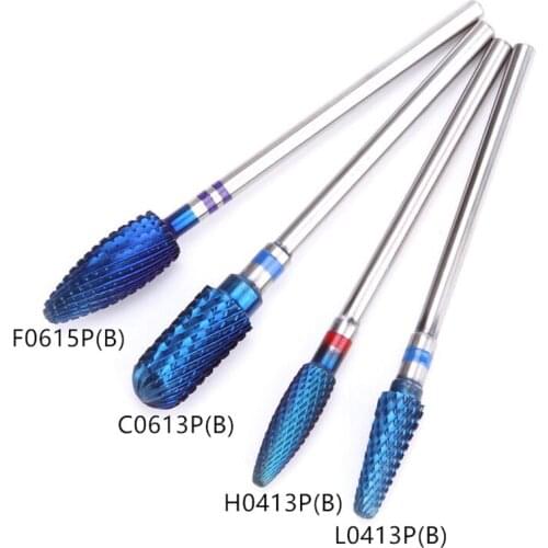 5 Professional Nail Polishing Heads High Quality Tungsten Steel Grinding Head Grinding Machine Accessories Electric Metal