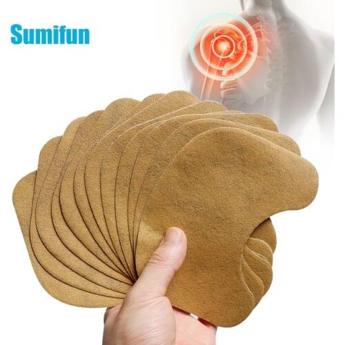 Sumifun 6Pcs Pain Relief Patch Wormwood Medical Plaster Arthritis Patch Cervical Knee Shoulder Joint Ache Pain Relieving Sticker