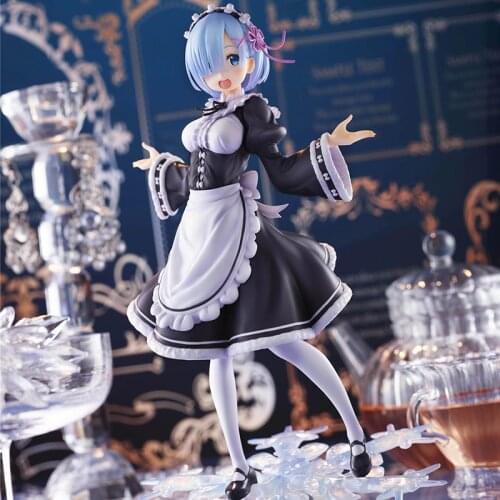 Judai 27cm Original Taito Artist Master Piece Re Zero Starting Life in Another World Rem Maid PVC Action Figure Model Doll Toys