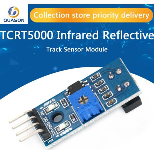 TCRT5000 Infrared Reflective IR Photoelectric Switch Barrier Line Track Sensor Module blue