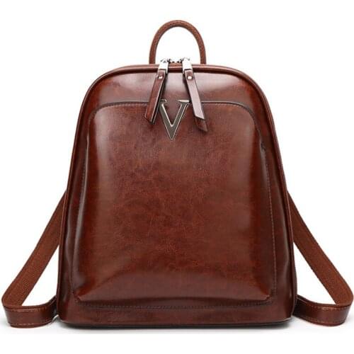 MuLing Women's Patent Leather Backpacks