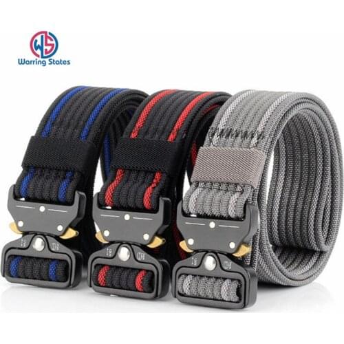 New 3.8cm High Quality Mens Adjustable Nylon Tactical Belt Quick Release Alloy Buckle Special Service Outdoor Rescue Commute