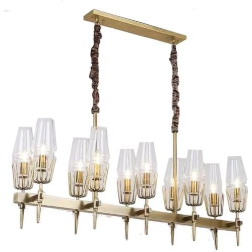 Nordic Design Rose Gold Glass Ball Pendant Light Creative Design Aisle Living Room Bedside Dinner Decro Led Light Fixtures